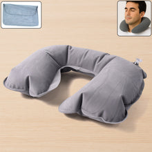 Inflatable & Foldable, Pillow U Shape Air Cushion Travel Pillow (1 Pc / Mix Color)