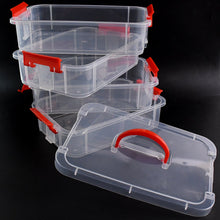 4-Layer Transparent Multipurpose Plastic Storage Box