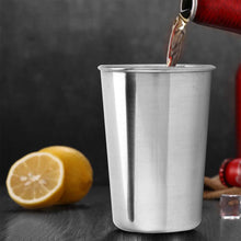 Small Stainless Steel Drinking Glass (1 Pc)