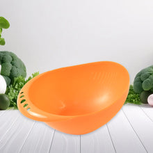 Virgin Rice Bowl Durable Plastic Strainer, Water Strainer | Vegetable & Fruits Washing Bowl