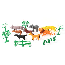 Tiny Safari Animal Toy Set