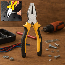 Wire Beading Featured Repair Tool Serrated reliable efficacy Jaws Combination Cutting Plier, Sturdy Steel Combination Plier for Home & Professional Use 1pc