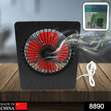 Portable Desk Fan – 1 Speed Setting, Personal Table Fan for Office, School & Home Use (1 Pc)