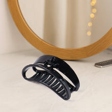 Plastic Hair Clamp Grip, Simple Matte Hair Barrette Clamp (12 Pc)